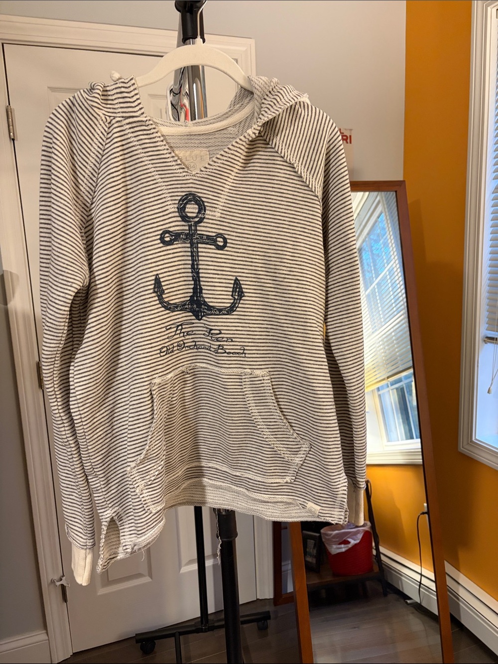 Old Orchard Beach, Maine Anchor Hoodie